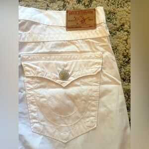 True Religion Women’s White Pants size 28
